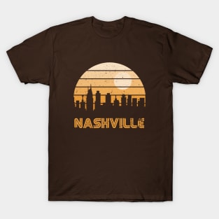 Retro Sunset Nashville T-Shirt